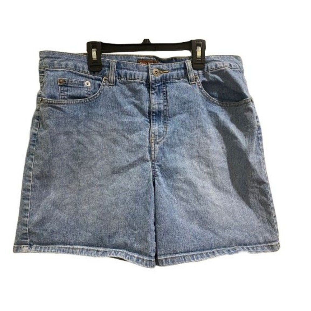 Women's Size 12 Jean Shorts Duck Head Blue High Rise